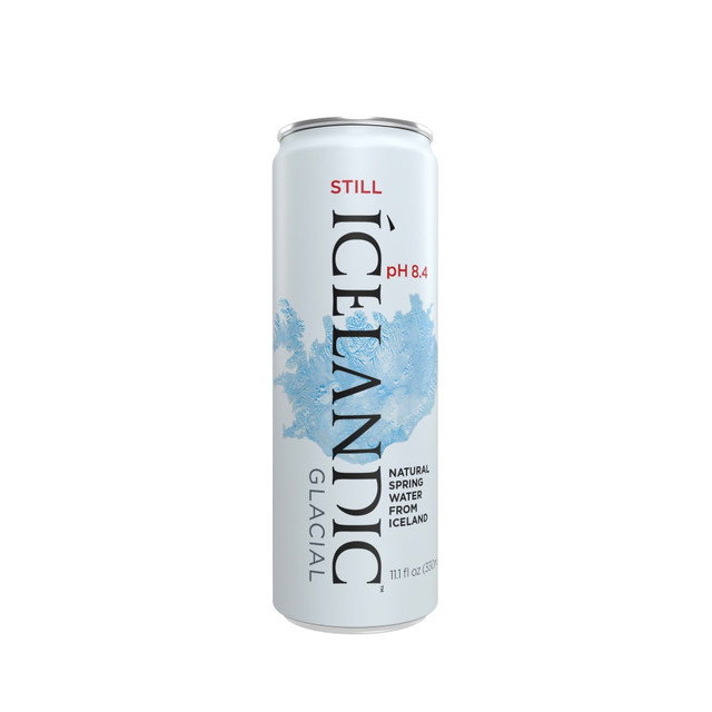 GS1 ICELAND ICG00106 Icelandic Glacial Water, Unflavored, 11.1 Oz, Pack Of 10 Cans GS1 ICELAND ICG00106 Icelandic Glacial Water, Unflavored, 11.1 Oz, Pack Of 10 Cans
