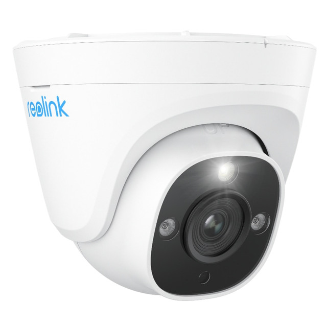 REOLINK(R) NVC-D12M Reolink 12-Megapixel PoE Add-On Dome Security Camera, 4.6inH x 4.1inW x 4.1inD, White