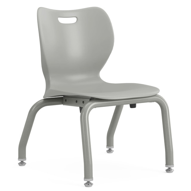 HNI CORPORATION HONSS4L12AEPTPL HON SmartLink 4-Leg Plastic Stackable Chairs, Platinum, Set Of 4 Chairs HNI CORPORATION HONSS4L12AEPTPL HON SmartLink 4-Leg Plastic Stackable Chairs, Platinum, Set Of 4 Chairs