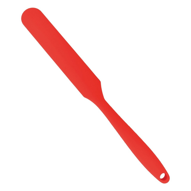 STARFRIT USA INC 080304-006-0000 Starfrit Gourmet Silicone Jar Spatula, 9-1/2in x 1in, Red