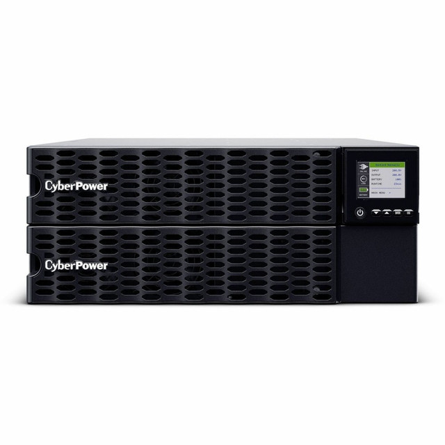 CYBERPOWERPC OL10KRTHD CyberPower OL10KRTHD Smart App Online UPS Systems - 10000VA/10000W, 200 - 240 VAC, Hardwire, Rack / Tower, Sine Wave, 6 Outlets, LCD, PowerPanel Business, $300000 CEG, 3YR Warranty CYBERPOWERPC OL10KRTHD CyberPower OL10KRTHD Smart App Online UPS Systems - 10000VA/10000W, 200 - 240 VAC, Hardwire, Rack / Tower, Sine Wave, 6 Outlets, LCD, PowerPanel Business, $300000 CEG, 3YR Warranty