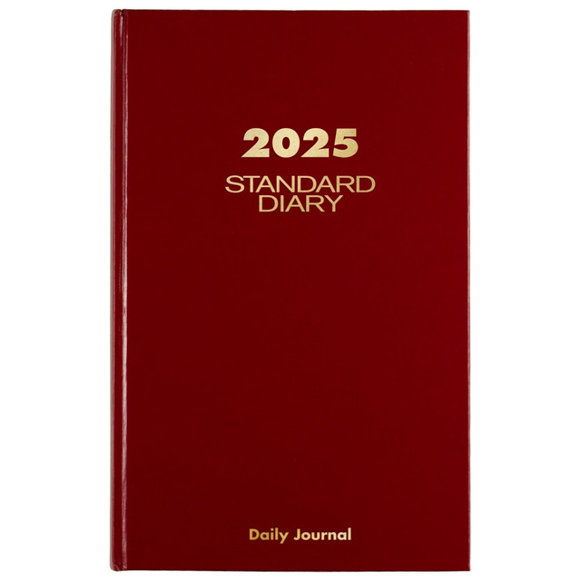ACCO BRANDS USA, LLC SD3771325 2025 AT-A-GLANCE Standard Diary Daily Diary, 7-3/4in x 12in, Red, January To December ACCO BRANDS USA, LLC SD3771325 2025 AT-A-GLANCE Standard Diary Daily Diary, 7-3/4in x 12in, Red, January To December