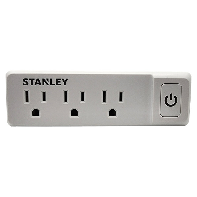 THE NCC NY, LLC 30316 Stanley PlugMax ECO 30316 3-Outlet Wall Adapter, White THE NCC NY, LLC 30316 Stanley PlugMax ECO 30316 3-Outlet Wall Adapter, White