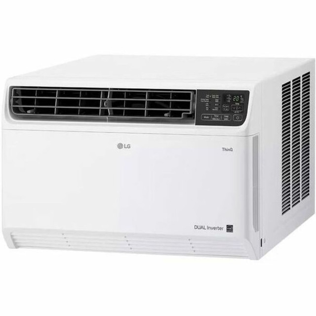 LG ELECTRONICS USA INC LW1522IVSM LG 14,000 BTU DUAL Inverter Smart Wi-Fi Enabled Window Air Conditioner - Cooler - 4102.99 W Cooling Capacity - 800 Sq. ft. Coverage - Dehumidifier - Washable - Smart Connect - Remote Control - Energy Star - Digital I LG ELECTRONICS USA INC LW1522IVSM LG 14,000 BTU DUAL Inverter Smart Wi-Fi Enabled Window Air Conditioner - Cooler - 4102.99 W Cooling Capacity - 800 Sq. ft. Coverage - Dehumidifier - Washable - Smart Connect - Remote Control - Energy Star - Digital I