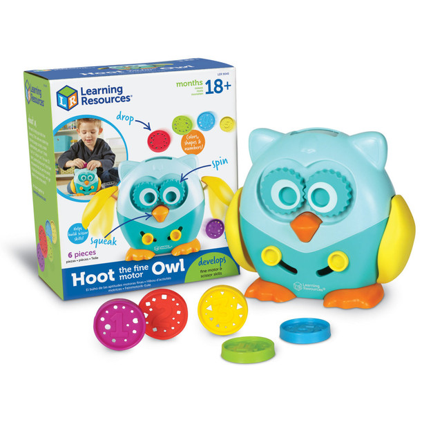 LEARNING RESOURCES, INC. LER9045 Learning Resources Hoot The Fine Motor Owl