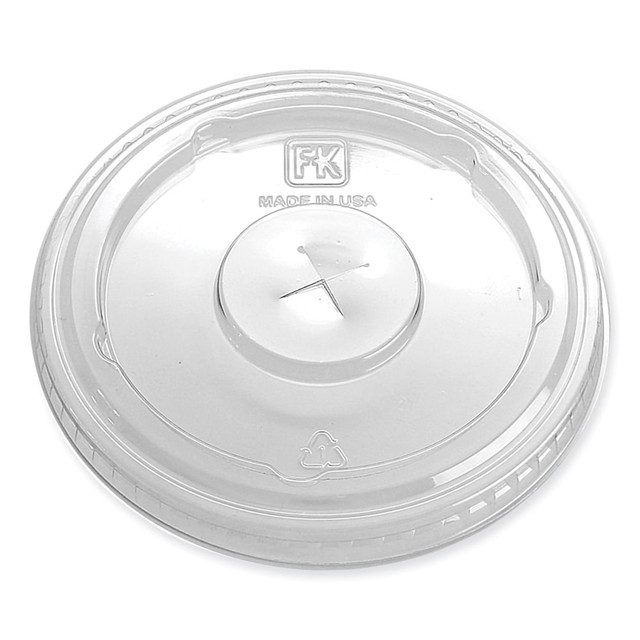 FABRI-KAL CORPORATION LS636FX Fabri-Kal Greenware Cold Drink Lids, X-Slot, Fits 12-20 Oz Cups, Clear, Carton Of 1,000 Lids FABRI-KAL CORPORATION LS636FX Fabri-Kal Greenware Cold Drink Lids, X-Slot, Fits 12-20 Oz Cups, Clear, Carton Of 1,000 Lids