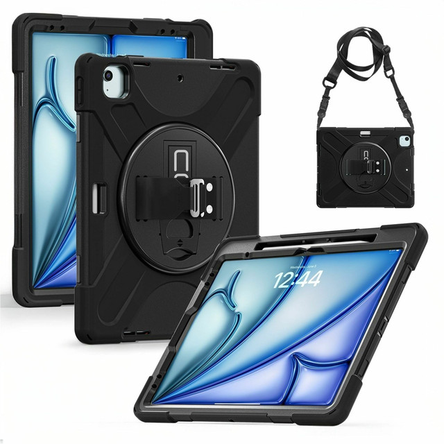 CODI ACQUISITION LLC C30705091 CODi Rugged Carrying Case for 13in Apple iPad Air 13 (2024) Tablet - Drop Resistant, Shock Absorbing, Bump Resistant, Shock Resistant, Chemical Resistant, Damage Resistant, Disinfectant Resistant - Polycarbonate, Silico CODI ACQUISITION LLC C30705091 CODi Rugged Carrying Case for 13in Apple iPad Air 13 (2024) Tablet - Drop Resistant, Shock Absorbing, Bump Resistant, Shock Resistant, Chemical Resistant, Damage Resistant, Disinfectant Resistant - Polycarbonate, Silico