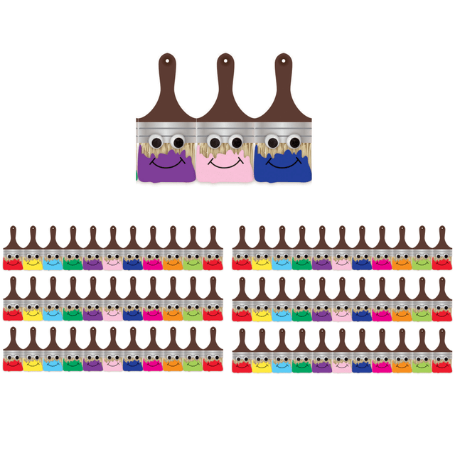 Help students feel welcomed in the classroom with these Hygloss Borders. These borders can be mixed and matched to make fun and unique designs that help inspire your students.  Help create a welcoming atmosphere in your classroom.  Can be mixed and matched with other borders for unique designs.  Each pack contains 12 borders for a total of 72 borders.