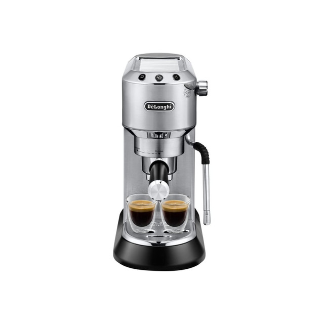 DELONGHI AMERICA INC. EC885M DeLonghi Dedica Arte EC885.M - Coffee machine with milk frother - 15 bar - metal DELONGHI AMERICA INC. EC885M DeLonghi Dedica Arte EC885.M - Coffee machine with milk frother - 15 bar - metal