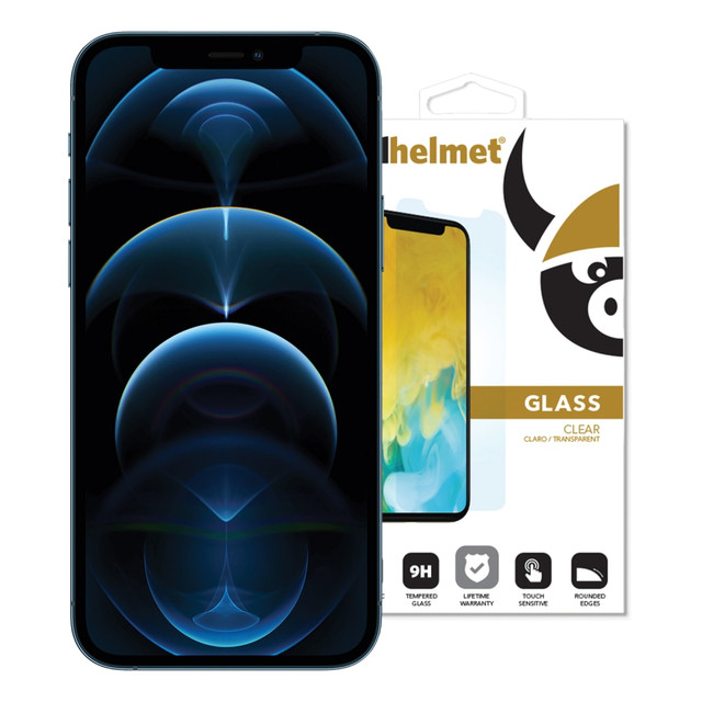 CELLHELMET TEMP-IPHONE-6.1-2020  Tempered Glass Screen Protector, For iPhone 12/12 Pro