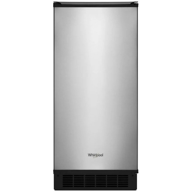 KITCHENAIDE WUI95X15HZ Whirlpool Undercounter Ice Machine With Pump, Silver KITCHENAIDE WUI95X15HZ Whirlpool Undercounter Ice Machine With Pump, Silver