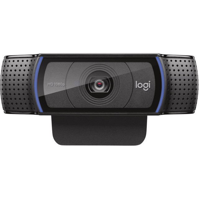 LOGITECH 960001401  C920e HD Webcam, 1.7inH x 3.7inW x 2.8inD, Black, 960-0001384