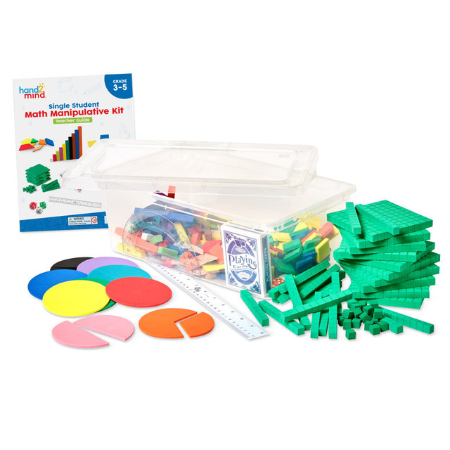 LEARNING RESOURCES, INC. HTM93738 Hand2Mind Individual Student Manipulative Kits, Grades 3-5, Set Of 4 LEARNING RESOURCES, INC. HTM93738 Hand2Mind Individual Student Manipulative Kits, Grades 3-5, Set Of 4