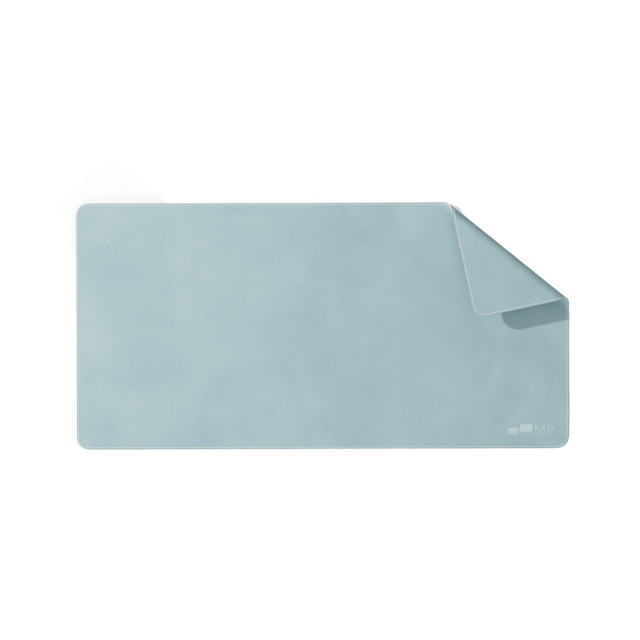 MOBILE PIXELS INC 115-1001P05 Mobile Pixels PU Leather Desk Mat, Hazel Blue