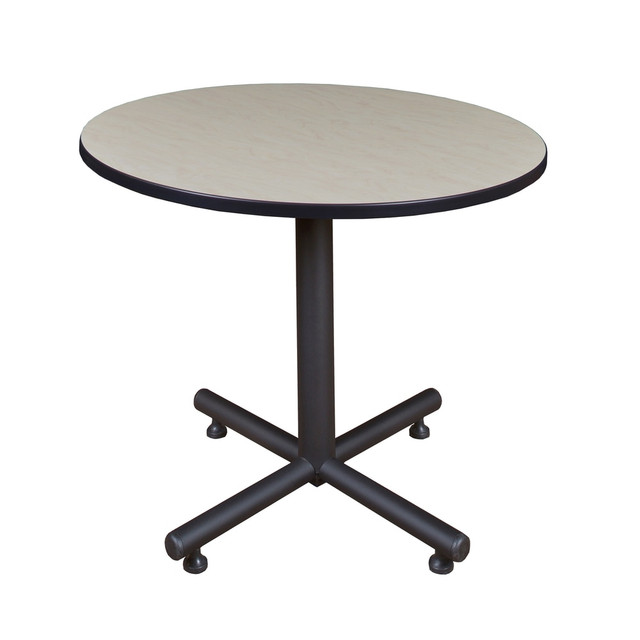 REGENCY SEATING, INC. TKB36RNDPL Regency Kobe X-Base Round Breakroom Table, 29inH x 36inW x 36inD, Maple REGENCY SEATING, INC. TKB36RNDPL Regency Kobe X-Base Round Breakroom Table, 29inH x 36inW x 36inD, Maple