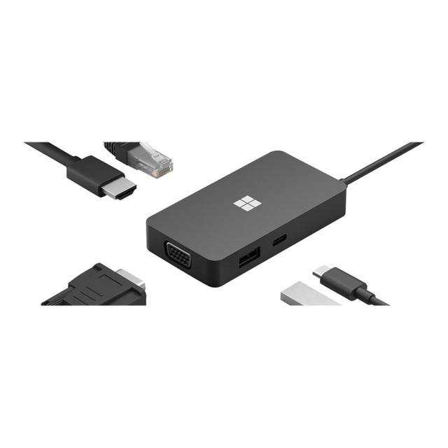 MICROSOFT CORPORATION 1FV-00001 Microsoft Docking Station - for Notebook - USB 3.2 (Gen 2) Type C - 1 Displays Supported - 4K - 3840 x 2160 - 1 x USB Type-A Ports - USB Type-A - 1 x USB Type-C Ports - USB Type-C - 1 x RJ-45 Ports - Network (RJ-45) - MICROSOFT CORPORATION 1FV-00001 Microsoft Docking Station - for Notebook - USB 3.2 (Gen 2) Type C - 1 Displays Supported - 4K - 3840 x 2160 - 1 x USB Type-A Ports - USB Type-A - 1 x USB Type-C Ports - USB Type-C - 1 x RJ-45 Ports - Network (RJ-45) -