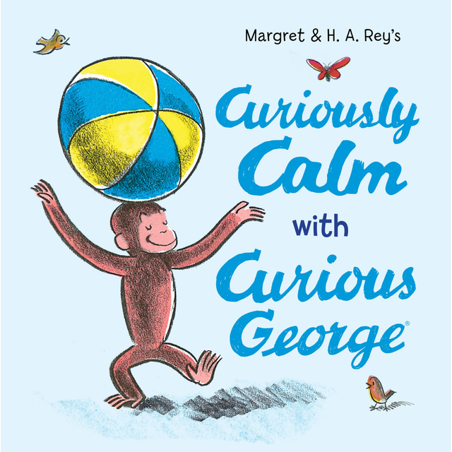 Help children regulate energy and emotions with HarperCollins Curiously Calm With Curious George. The familiar face of Curious George walks kids and parents through soothing and fun practices to perform when feeling overwhelmed. More information and tips concerning emotional regulation can be found at the back of the book.  Follow Curious George through a number of fun and soothing practices to calm down when overwhelmed.  Includes helpful tips for kids and parents alike.  Features original artwork from Margret and H. A. Reys picture books and text by psychologist Dawn Huebner, PhD,  More information and tips can be found at the back of the book.