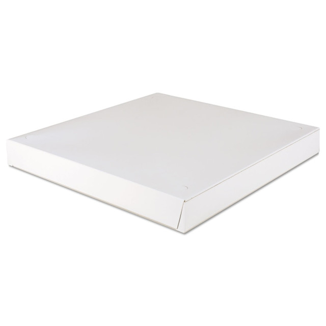 SOUTHERN CHAMPION TRAY L.P. SCH 1450 SCT Lock-Corner Pizza Boxes, 1-15/16inH x 16inW x 16inD, White, Carton Of 100 Boxes