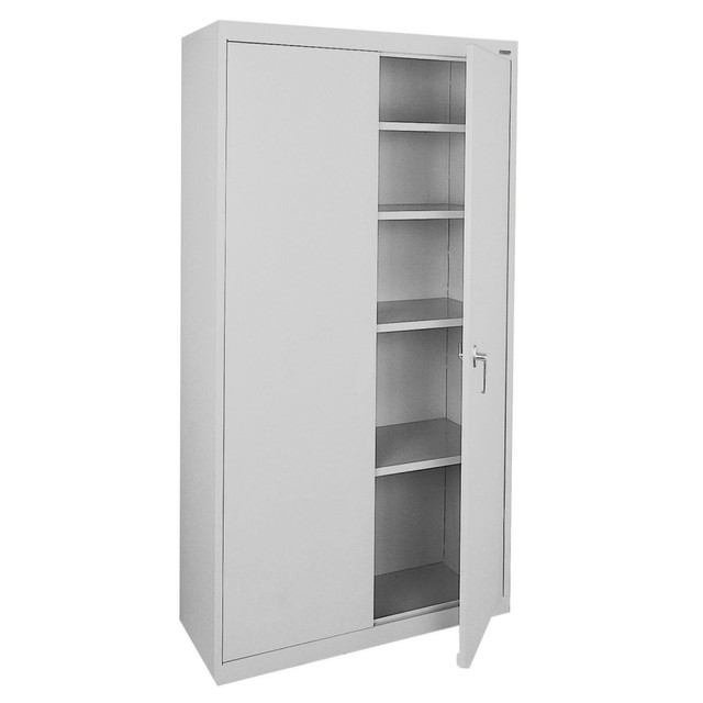 EDSAL SANDUSKY CORP VF41361872-05 Sandusky Value Series 36inW Light Duty Storage Cabinet, Dove Gray EDSAL SANDUSKY CORP VF41361872-05 Sandusky Value Series 36inW Light Duty Storage Cabinet, Dove Gray