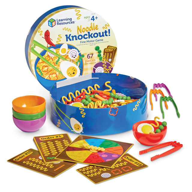LEARNING RESOURCES, INC. LER5549 Learning Resources Noodle Knockout Fine Motor Game