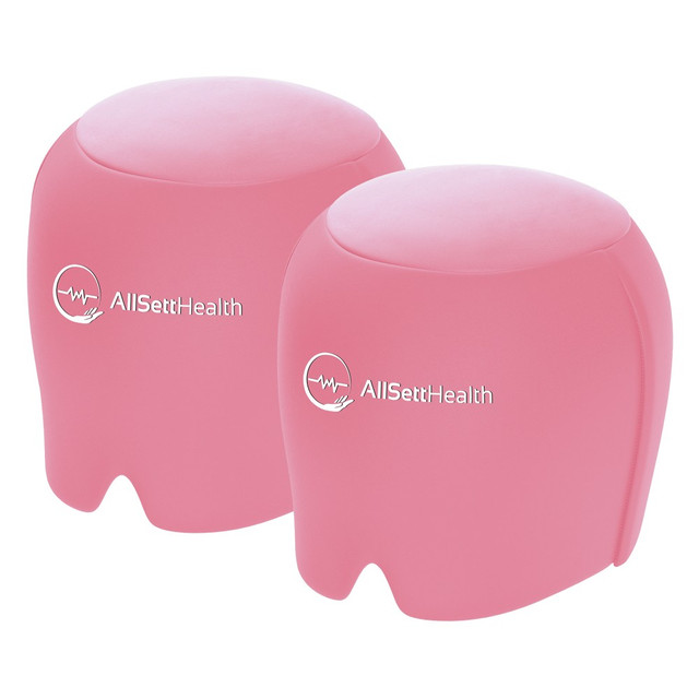 ALLSETT HEALTH(R) ASH0871PNK-2PK AllSett Health Cold Gel Ice Head Wrap Hats For Headache And Migraine Relief, 9-1/16in x 5-9/16in, Pink, Pack Of 2 Wrap Hats ALLSETT HEALTH(R) ASH0871PNK-2PK AllSett Health Cold Gel Ice Head Wrap Hats For Headache And Migraine Relief, 9-1/16in x 5-9/16in, Pink, Pack Of 2 Wrap Hats