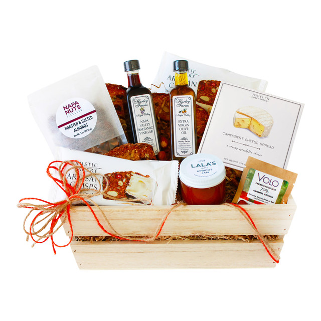 PROJECT28X NSS-413-EA Napa Sonoma Supply Gourmet Grazing 6-Piece Gift Crate, Multicolor PROJECT28X NSS-413-EA Napa Sonoma Supply Gourmet Grazing 6-Piece Gift Crate, Multicolor