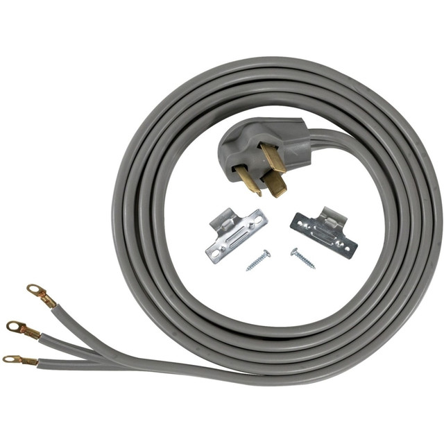 SELA PRODUCTS, LLC 90-1028 Certified Appliance Accessories 3-Wire Eyelet 30-Amp Dryer Cord - For Dryer - 250 V AC / 30 A - 10 ft Cord Length - 3-Wire / Right-angle Plug SELA PRODUCTS, LLC 90-1028 Certified Appliance Accessories 3-Wire Eyelet 30-Amp Dryer Cord - For Dryer - 250 V AC / 30 A - 10 ft Cord Length - 3-Wire / Right-angle Plug