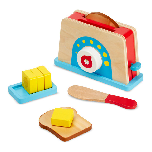 MELISSA & DOUG, LLC LCI9344 Melissa & Doug Bread & Butter Toast Set