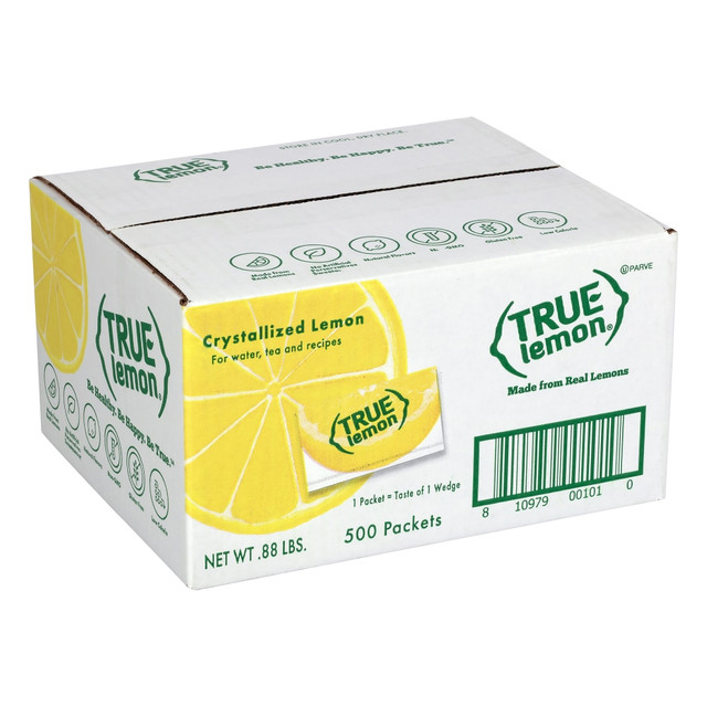 GRAND BRANDS INC. 810979001010 True Lemon Packets, 0.8mL, Pack Of 500 Packets