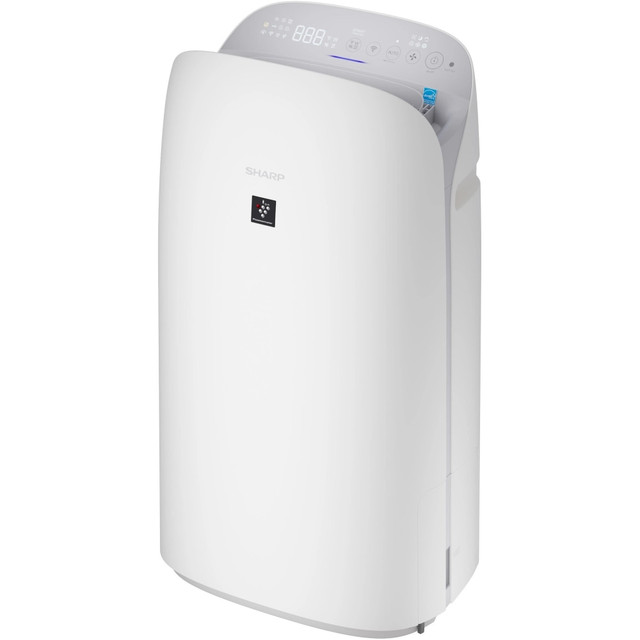 SHARP ELECTRONICS CORPORATION KC-P70UW Sharp Plasmacluster Ion Air Purifier with True HEPA + Humidifier - True HEPA, Activated Carbon, S-Plasma Ion - 1913 Sq. ft. SHARP ELECTRONICS CORPORATION KC-P70UW Sharp Plasmacluster Ion Air Purifier with True HEPA + Humidifier - True HEPA, Activated Carbon, S-Plasma Ion - 1913 Sq. ft.