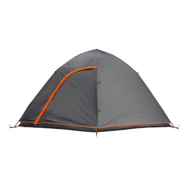 RDG IMPORTS, LTD 9011GRY Outdoors Professional Happy Home 6-Person Pop-Up Dome Camping Tent, 67inH x 106inW x 134inD, Gray