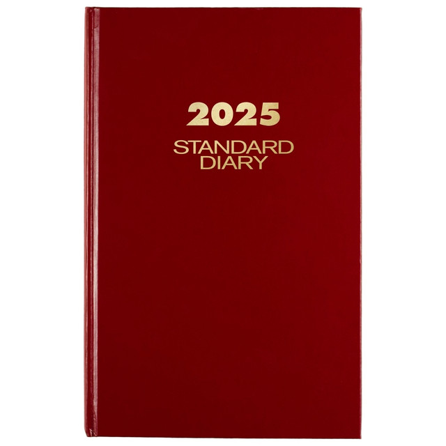 ACCO BRANDS USA, LLC SD3761325 2025 AT-A-GLANCE Standard Diary Daily Diary, 7-3/4in x 12in, Red, January To December, SD37613 ACCO BRANDS USA, LLC SD3761325 2025 AT-A-GLANCE Standard Diary Daily Diary, 7-3/4in x 12in, Red, January To December, SD37613