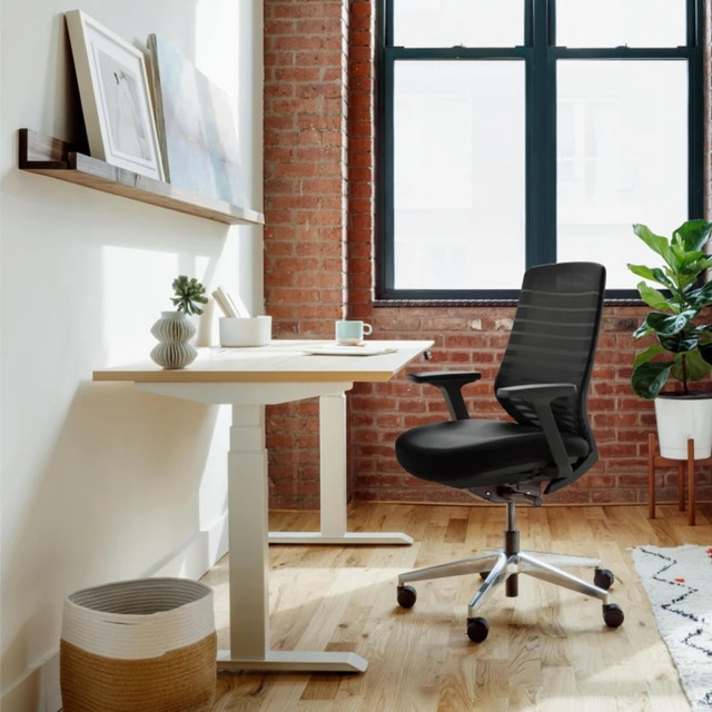 BUREAU OFFICE, INC. 11-01-00-50 Branch Furniture Ergonomic Task Chair, Black BUREAU OFFICE, INC. 11-01-00-50 Branch Furniture Ergonomic Task Chair, Black