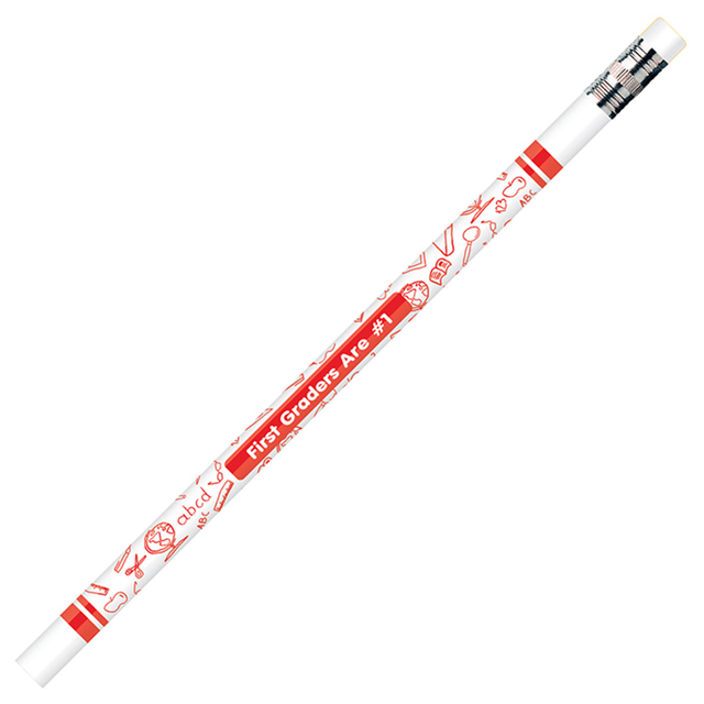 ROSE MOON, INC. JRM7861G J.R. Moon Pencil Co. Pencils, HB #2/Medium, First Graders Are #1, Multicolor, Pack Of 144 Pencils ROSE MOON, INC. JRM7861G J.R. Moon Pencil Co. Pencils, HB #2/Medium, First Graders Are #1, Multicolor, Pack Of 144 Pencils