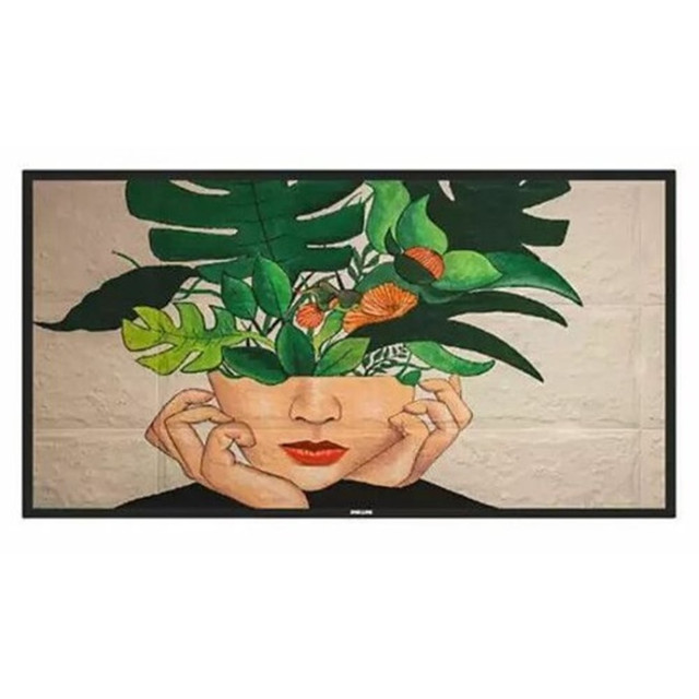 You can show off promotions and more with help from this digital sign. Digital signage with the SmartPlayer function allows you to set up a schedule and use playlists to show the content you want. The 4K UHD display provides stunning contrast to make images pop.  4K UHD resolution provides clear picture with beautiful contrast.  Can be set in landscape or portrait orientations to suit your space.  SmartPlayer lets you create playlists, schedule content and more. You can save content on your USB and plug it into the display.  CMND & Control lets you control inputs, monitor display status and more.  FailOver switches automatically between primary and secondary inputs to keep running seamlessly if the primary sources goes down.  SmartPower and automatic backlight control help conserve energy.  Inputs include a DisplayPort 1.2 port, a DVI-I port, 2 HDMI 2.0 ports and 2 USB 2.0 ports for reliable connectivity. Also includes DisplayPort 1.2 and HDMI 2.0 outputs.  Backed by the manufacturers 3-year limited warranty.  55in display is easy to see from across a room.