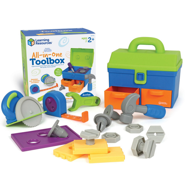 LEARNING RESOURCES, INC. LER9754 Learning Resources New Sprouts Deluxe Tool Set LEARNING RESOURCES, INC. LER9754 Learning Resources New Sprouts Deluxe Tool Set