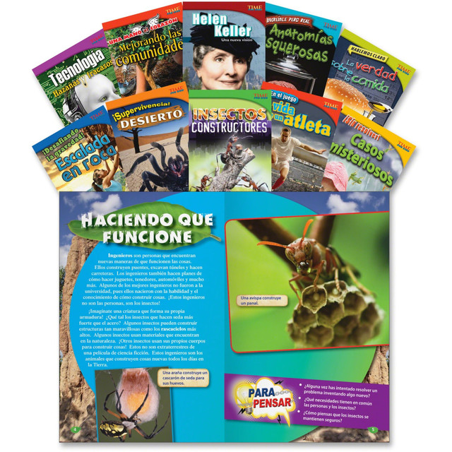 SHELL EDUCATION 18384  TFK 4th-Grade Spanish 10-Book Set 1 Printed Book - Book - Grade 4 - Spanish