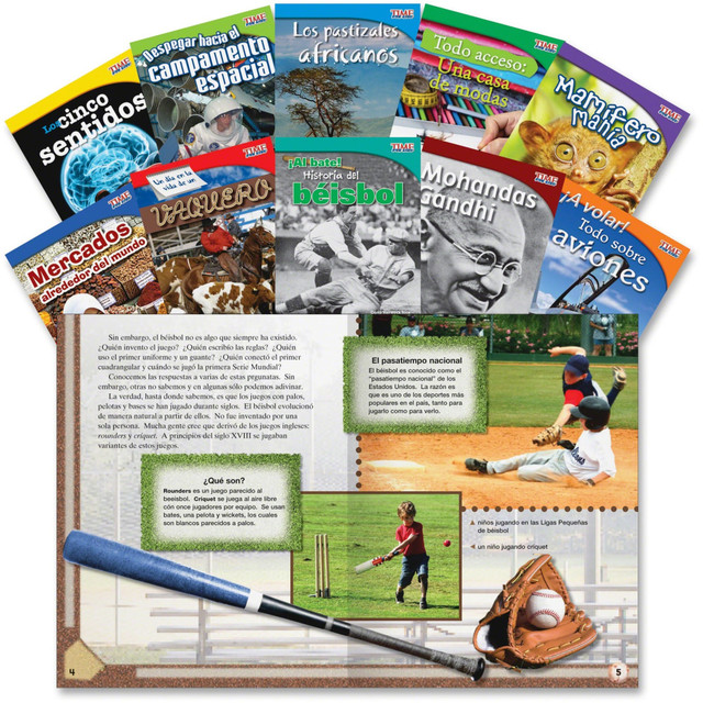SHELL EDUCATION 16108  TFK 3rd-grade Spanish 10-Book Set 1 Printed Book - Book - Grade 3 - Spanish