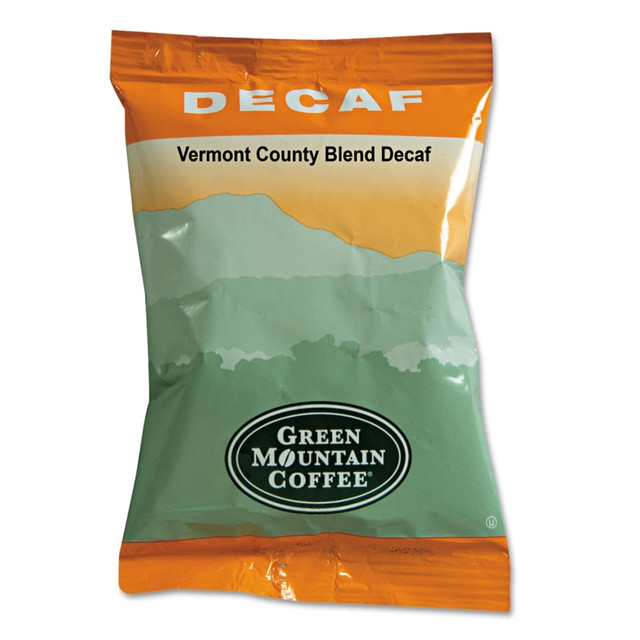 GREEN MOUNTAIN COFFEE ROASTERS, INC. 5161 Green Mountain Coffee Vermont Country Blend Decaf Coffee Fraction Packs, 2.2 Oz, Case Of 50 Packs GREEN MOUNTAIN COFFEE ROASTERS, INC. 5161 Green Mountain Coffee Vermont Country Blend Decaf Coffee Fraction Packs, 2.2 Oz, Case Of 50 Packs