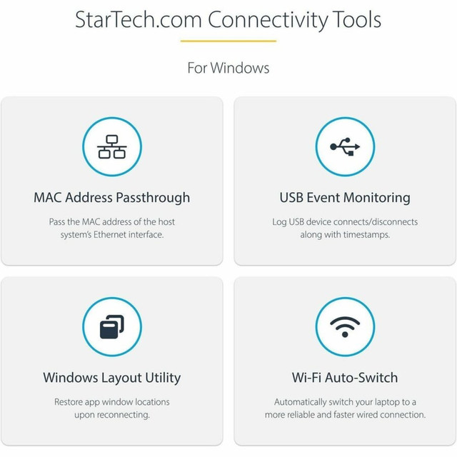 STARTECH.COM DK30C2DAGPD USB C Multiport Adapter - Dual 4K Monitor - Windows - USB-C to Dual DisplayPort Adapter - 2x USB-A Ports - 100W PD 3.0 - GbE - Dual 4K monitor USB C multiport adapter for Windows turns your USB-C laptop into a portable works STARTECH.COM DK30C2DAGPD USB C Multiport Adapter - Dual 4K Monitor - Windows - USB-C to Dual DisplayPort Adapter - 2x USB-A Ports - 100W PD 3.0 - GbE - Dual 4K monitor USB C multiport adapter for Windows turns your USB-C laptop into a portable works