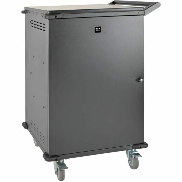 TRIPP LITE CSC48AC Eaton Tripp Lite Series 48-Device AC Mobile Charging Cart Storage Station for Laptops, Chromebooks, Tablets 120V, NEMA 5-15P, 10 ft. Cord, Black - Cart charge and management - for 48 notebooks - lockable - heavy duty steel - black TRIPP LITE CSC48AC Eaton Tripp Lite Series 48-Device AC Mobile Charging Cart Storage Station for Laptops, Chromebooks, Tablets 120V, NEMA 5-15P, 10 ft. Cord, Black - Cart charge and management - for 48 notebooks - lockable - heavy duty steel - black