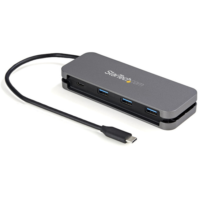 STARTECH.COM HB30CM3A1CB  4 Port USB C Hub - 3x USB-A/1xUSB-C - 5Gbps USB 3.0 Type-C Hub (3.2 Gen 1) - Bus Powered