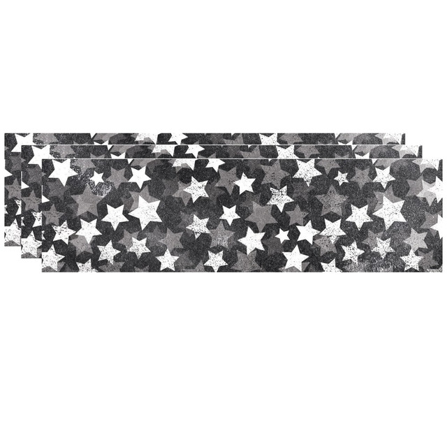 EDUCATORS RESOURCE CTP10910-3 Creative Teaching Press EZ Borders, Chalk It Up! Chalk Stars, 24 Borders Per Pack, Set Of 3 Packs EDUCATORS RESOURCE CTP10910-3 Creative Teaching Press EZ Borders, Chalk It Up! Chalk Stars, 24 Borders Per Pack, Set Of 3 Packs