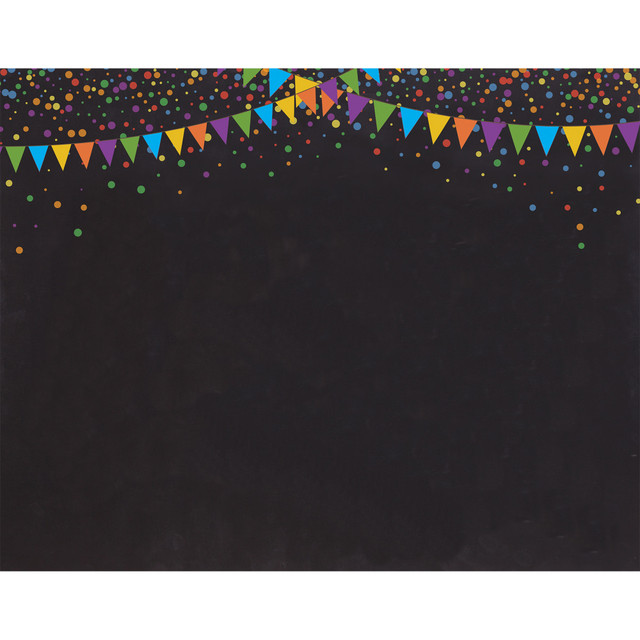 PACON CORPORATION PAC5568 UCreate Premium Pennant Poster Board Sheets, 22in x 28in, Black, Pack Of 25 Sheets PACON CORPORATION PAC5568 UCreate Premium Pennant Poster Board Sheets, 22in x 28in, Black, Pack Of 25 Sheets