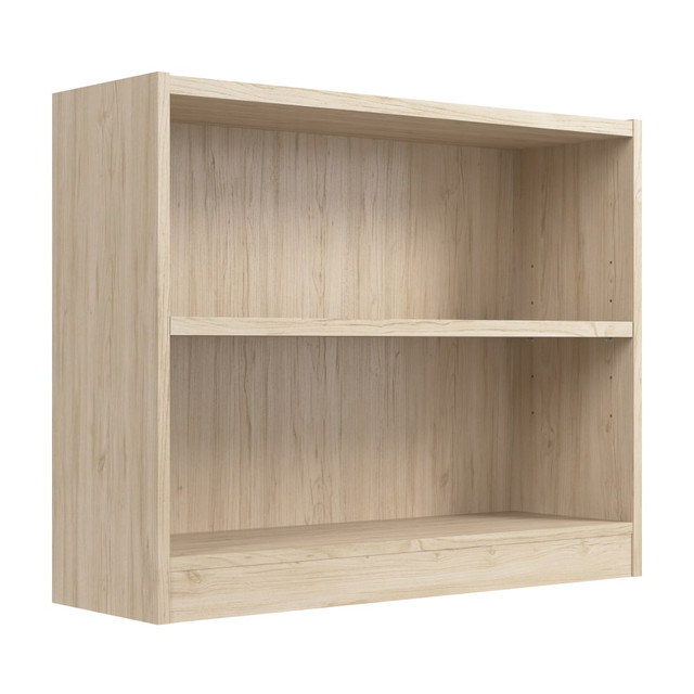 BUSH INDUSTRIES INC. WL12457 Bush Furniture 30inH Universal Small 2 Shelf Bookcase, Natural Elm, Standard Delivery BUSH INDUSTRIES INC. WL12457 Bush Furniture 30inH Universal Small 2 Shelf Bookcase, Natural Elm, Standard Delivery