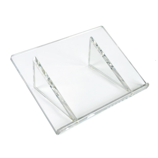 AZAR INTERNATIONAL INC 515500 Azar Displays Deluxe Lectern Book Stand, 5inH x 18inW x 12inD, Clear AZAR INTERNATIONAL INC 515500 Azar Displays Deluxe Lectern Book Stand, 5inH x 18inW x 12inD, Clear