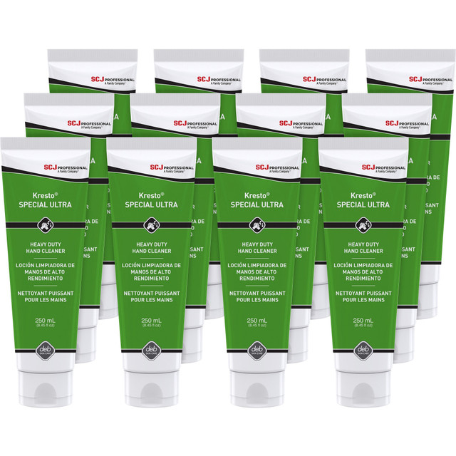 STOCKHAUSEN, INCORPORATED KSP250MLCT SC Johnson Kresto Special Ultra Hand Cleaner - 8.45 fl oz - Paint Remover - Hand, Industrial, Automotive - Brown - Soap-free, Heavy Duty, Odorless, Silicone-free - 12 / Carton STOCKHAUSEN, INCORPORATED KSP250MLCT SC Johnson Kresto Special Ultra Hand Cleaner - 8.45 fl oz - Paint Remover - Hand, Industrial, Automotive - Brown - Soap-free, Heavy Duty, Odorless, Silicone-free - 12 / Carton