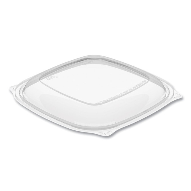 DART CONTAINER CORPORATION C2464BDL Dart PresentaBowls Pro Clear Square Bowl Lids, For 24-32 Oz Bowls, 1/2inH x 8-1/2inW x 8-1/2inD, 63 Lids Per Bag, Carton Of 4 Bags