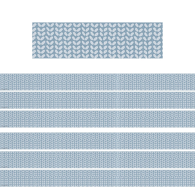 Create a special bulletin board theme with these vibrant border trim strips.  Use this colorful border trim to liven up your classroom!  Create fresh looks for bulletin boards, windows, walls, and class projects.  Layer them for extra impact. Or mix and match them with coordinating products (stickers, notepads, awards, etc.) to promote a classroom theme  Each pack has 12 pieces for a total length of 35ft of trim. Sold as 6 packs for a total of 72 pieces (210ft).