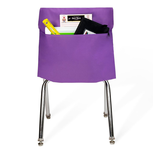 VICTOR TECHNOLOGY 50114BUNDLE Victor Seat Sack Chair Pockets, 14in x 1/2in, Purple, Bundle Of 10 Pockets VICTOR TECHNOLOGY 50114BUNDLE Victor Seat Sack Chair Pockets, 14in x 1/2in, Purple, Bundle Of 10 Pockets